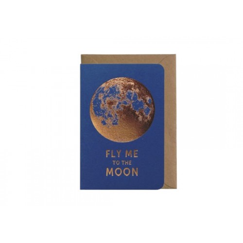 Carte Fly me to the moon