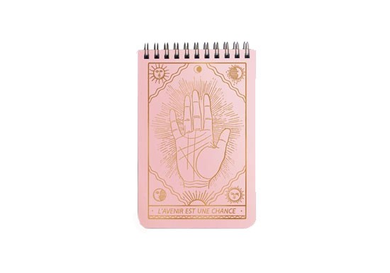 Bloc notes L'avenir est une chance - Rose