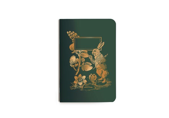 Petit carnet Wonderland Lapin