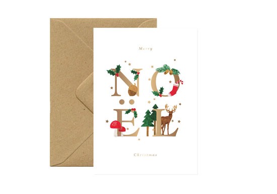 Carte postale Noël