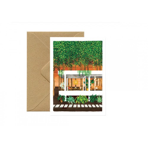 Carte postale House in the woods
