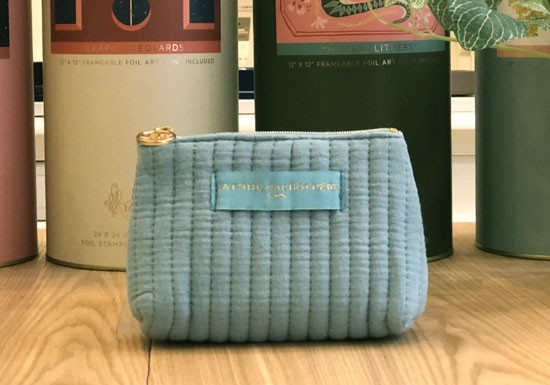 Petite pochette céladon