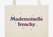 Sac en toile Mademoiselle Frenchy