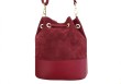 Sac seau James - bordeaux