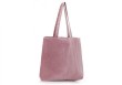 Sac tote velours rose