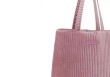 Sac tote velours rose