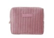 Trousse velours - Rose