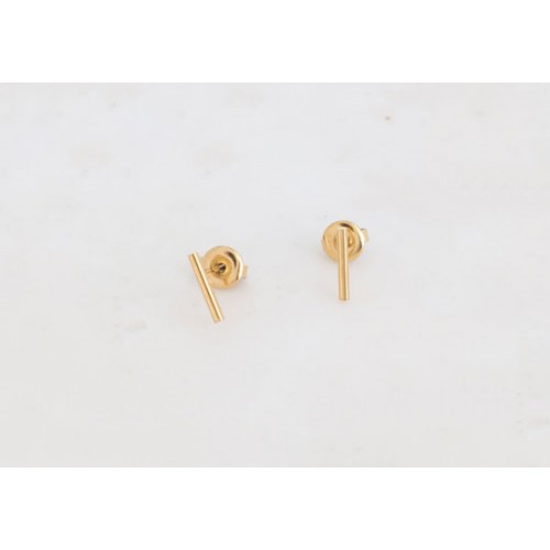 Boucles d'oreilles Barre
