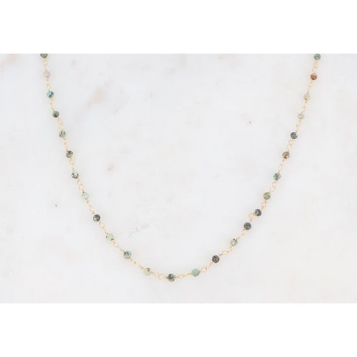 Collier Seollia - Turquoise africaine