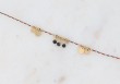 Bracelet Jasmina - Agate noire