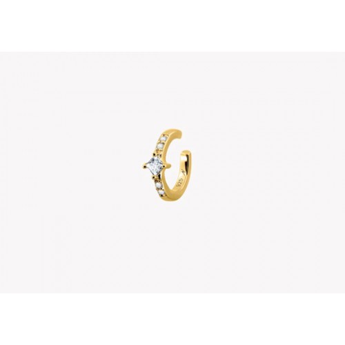 Bague d'oreille Rym blanche