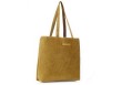 Sac tote velours Moutarde