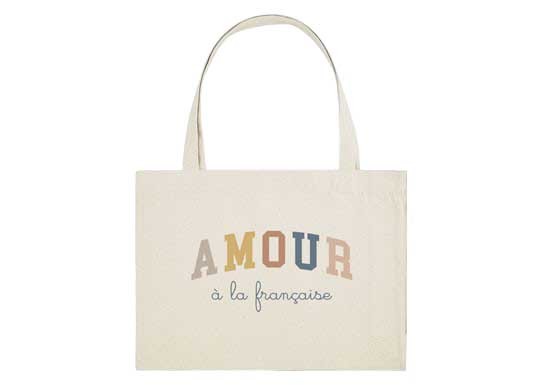 Sac en toile Amour à la Française