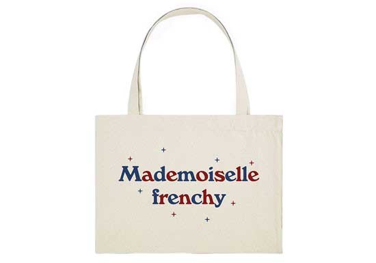 Sac en toile Mademoiselle Frenchy