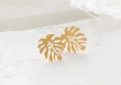 Boucles d'oreilles Jungle Spot doré