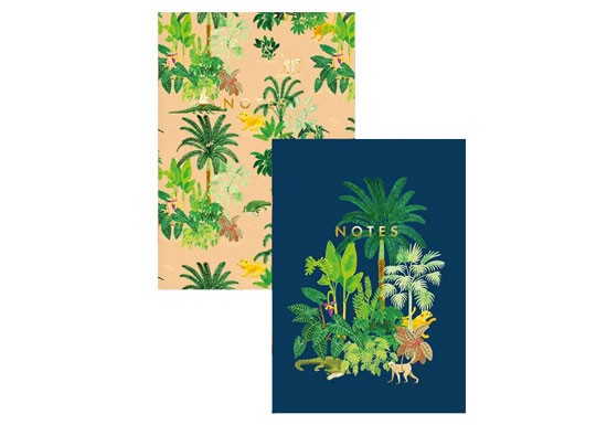 Set de 2 carnets - Croco Wild