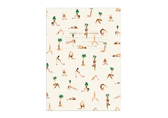 Cahier A5 - Yoga pattern