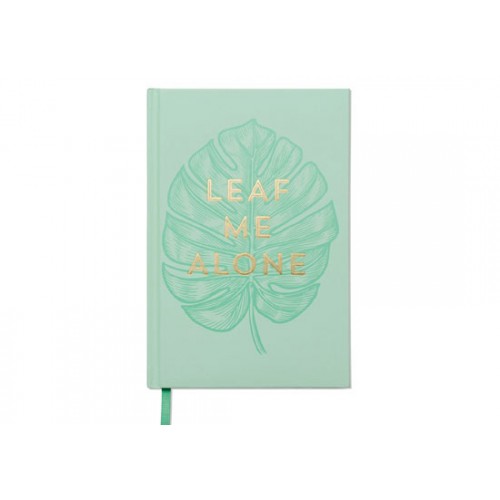 Cahier Leaf me alone