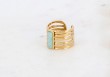 Bague Abbylle - Amazonite