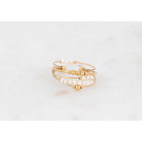 Bague Harounia - Perle d'eau douce