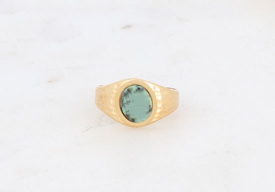 Bague Tommie - turquoise africaine