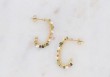 Boucles d'oreilles Ambre - Tourmaline