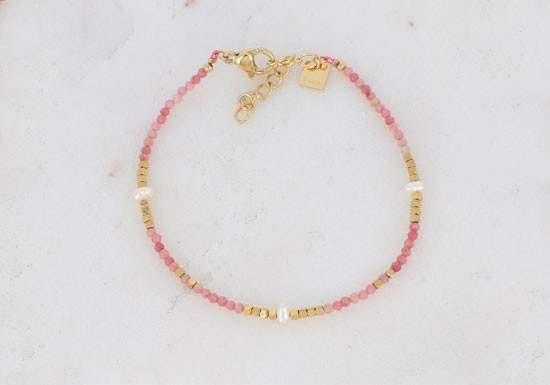 Bracelet Bracéline - Rhodonite