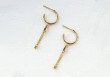 Boucles d'oreilles Ryan hoop (coloris au choix)