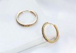Boucles d'oreilles Logan (noir ou blanc)