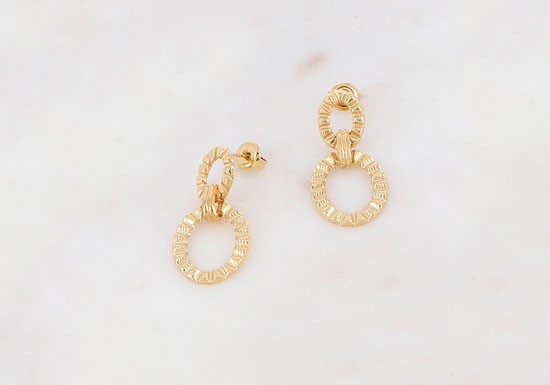 Boucles d'oreilles Gamma