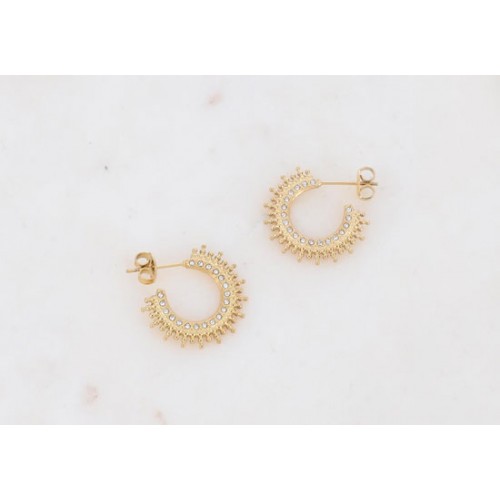 Boucles d'oreilles Elvida Hoop