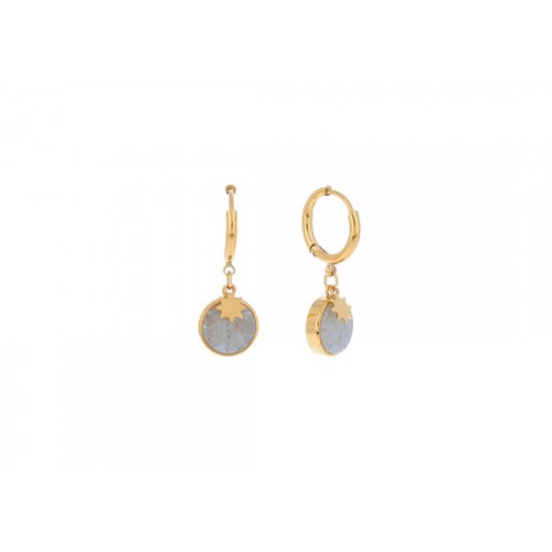 Boucles d'oreilles Noelia - Labradorite