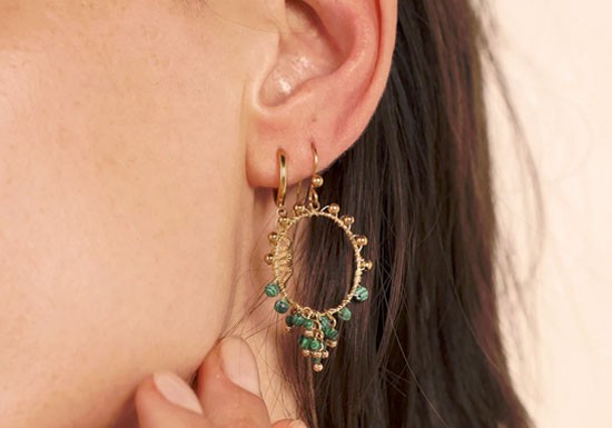Boucles d'oreilles Manolya