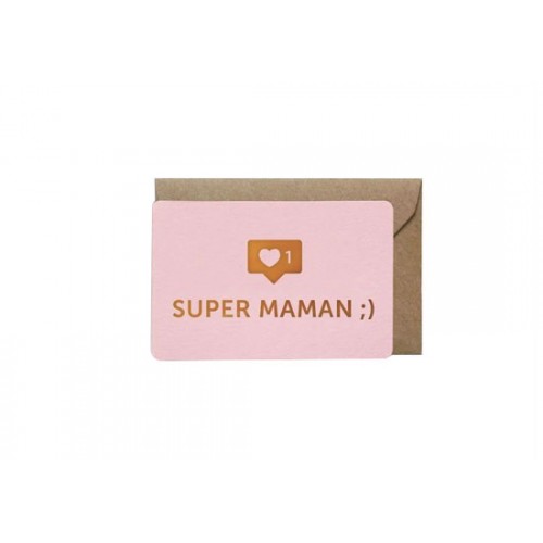 Mini carte Super maman