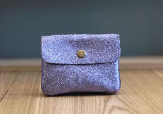 Porte-monnaie Wendy small - lavande