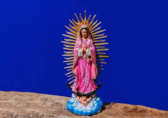 Statue Vierge de Guadalupe