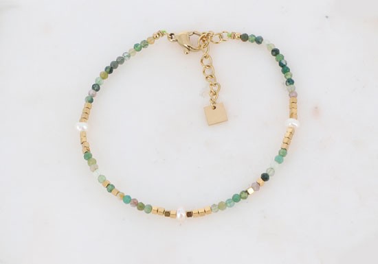 Bracelet Bracéline - Agate indienne