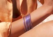 Bracelet Bouddhiste fin - Lilas