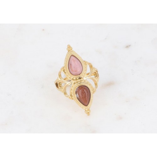 Bague Raja - Sable d'or