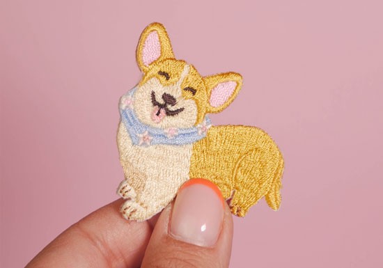 Patch thermocollant Corgi