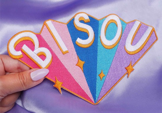 Patch thermocollant Bisou XL