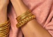 Bracelet Bouddhiste double tresse - Or