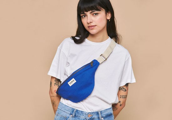 Sac banane Olivia - Bleu électrique