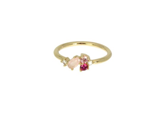 Bague Willa - fuschia