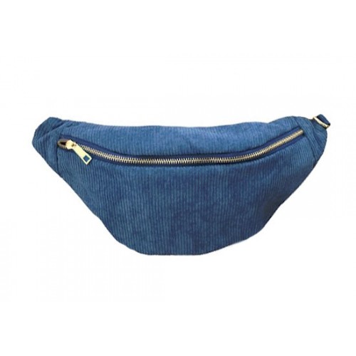 Sac banane bleu jean