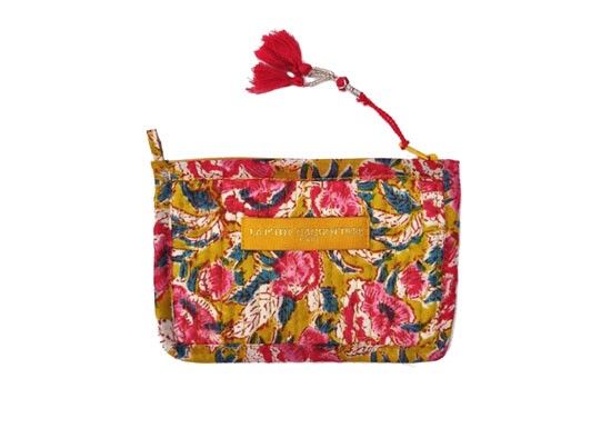 Petite pochette India Fuschia