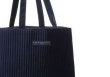 Sac tote velours Bleu marine