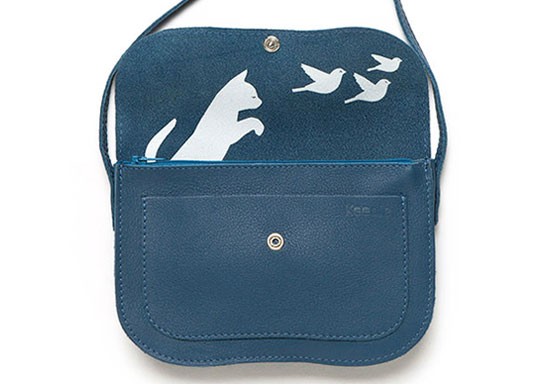Sac Cat Chase - faded blue