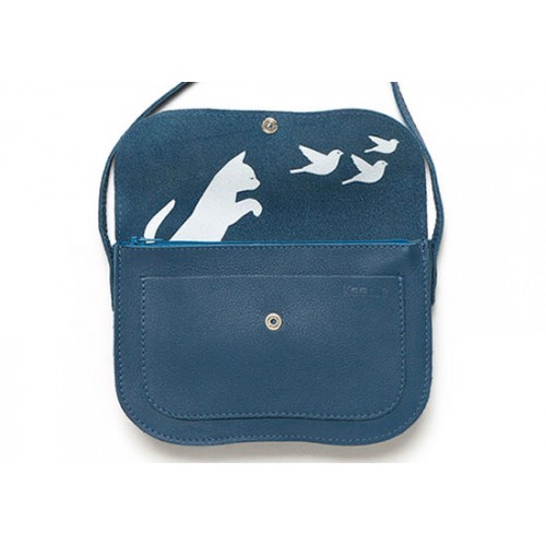 Sac Cat Chase - faded blue