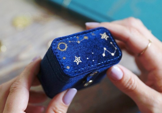 Mini boîte à bijoux - Starry night